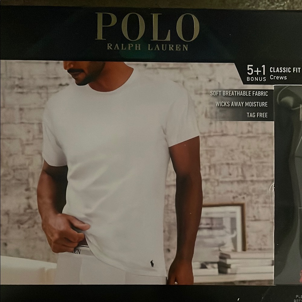 Polo by Ralph Lauren Black Classic Fit Cotton T-Shirt